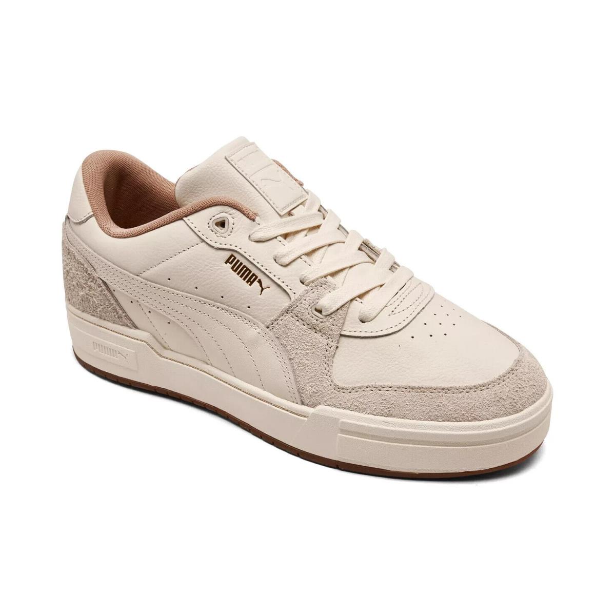 Puma N55106 Men`s White Leather Ca Pro Lux Casual Sneakers Size 8.5