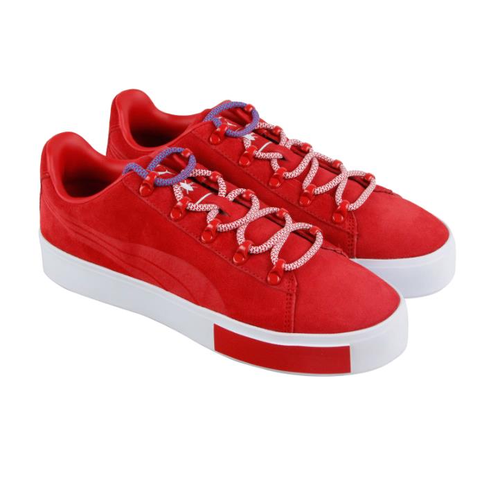 Puma Men`s X Dp Court Platform Sneakers High Risk Red 13 M US - High Risk Red