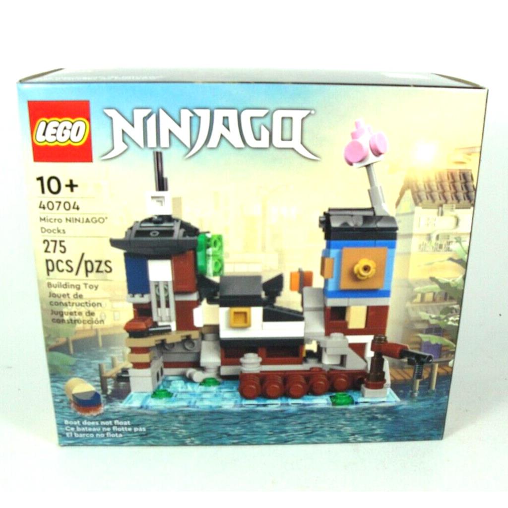 Lego Ninjago 40704 Micro Ninjago Docks Vip Exclusive Set 2024