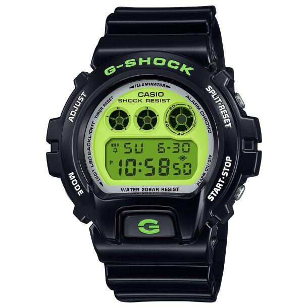 Casio G-shock 6900 Series Digital Green Dial Resin Watch 53.2mm DW6900RCS-1