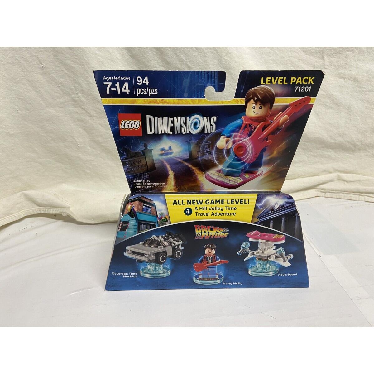 Lego Dimensions- Back to The Future Level Pack 71201 Marty Mcfly