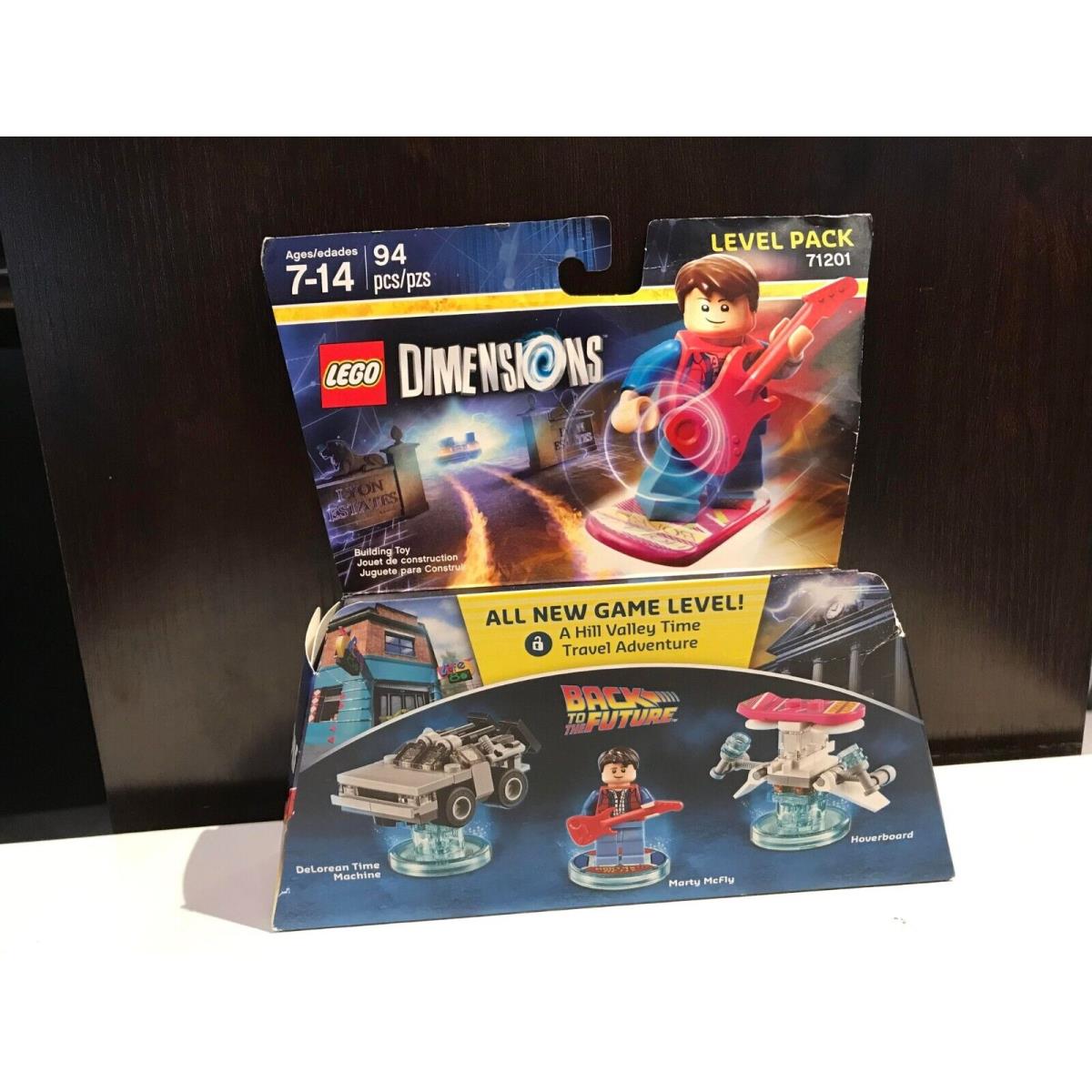 Lego Dimensions- Back to The Future Level Pack 71201 Marty Mcfly