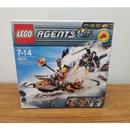 Lego Agents - Mission 1: Jetpack Pursuit 8631 in The Box