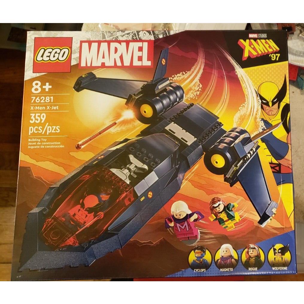 Lego Super Heroes X-men 97 76281 X-men X-jet Marvel Building Toy
