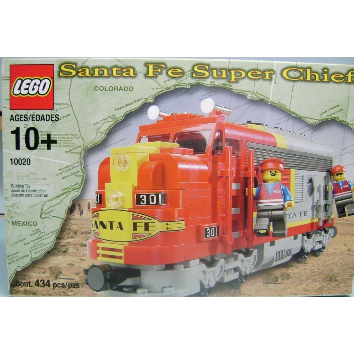 Lego Train 10020 Santa Fe Super Chief