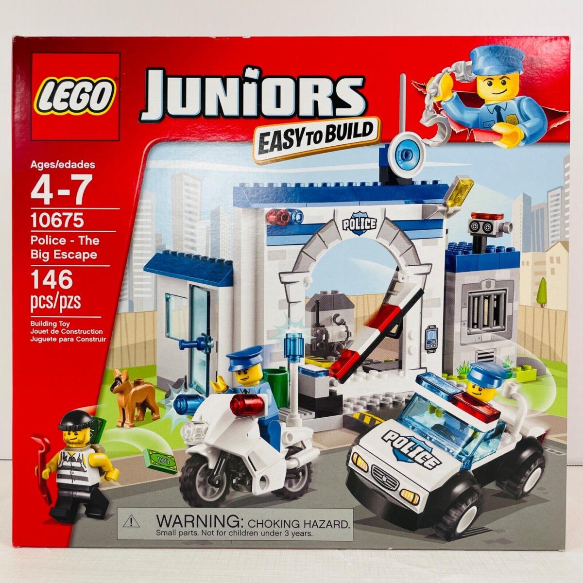 Lego 10675 Juniors Police The Big Escape Retired