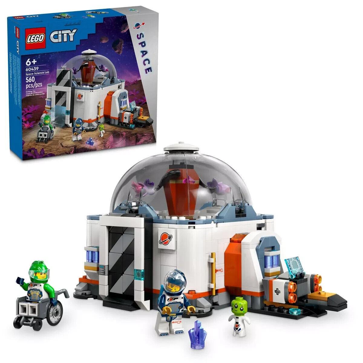 Lego City Space Science Lab Toy Building Set Model 60439 For 2024 Ages 6+