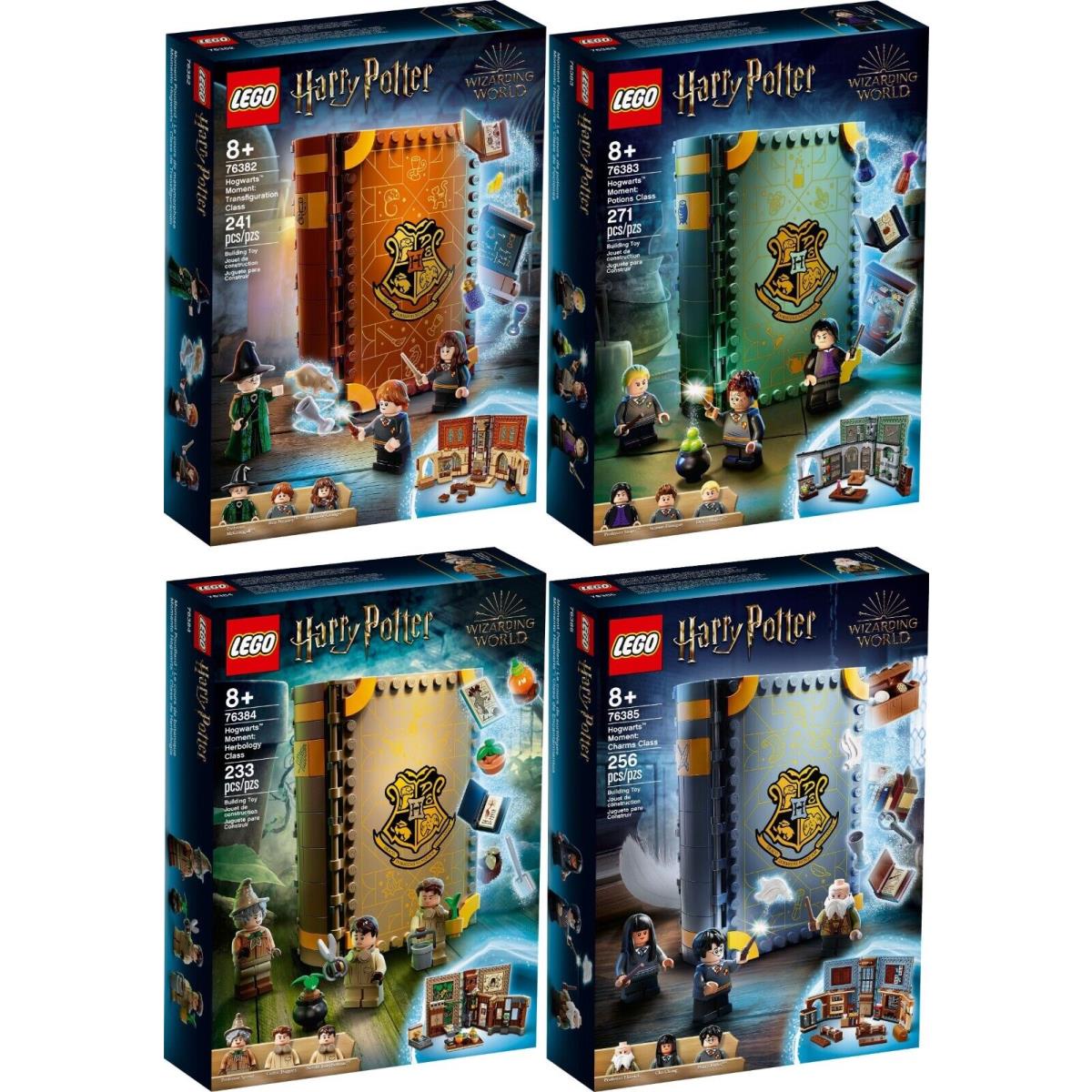 Lego Harry Potter Hogwarts Moments: 76382 76383 76384 76385 Sets