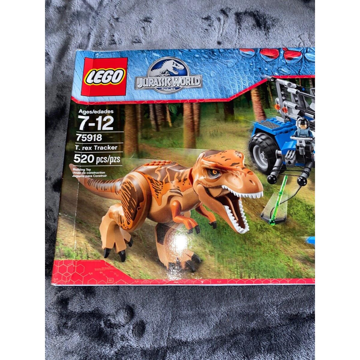 Lego Jurassic World T. Rex Tracker 75918 Building Kit