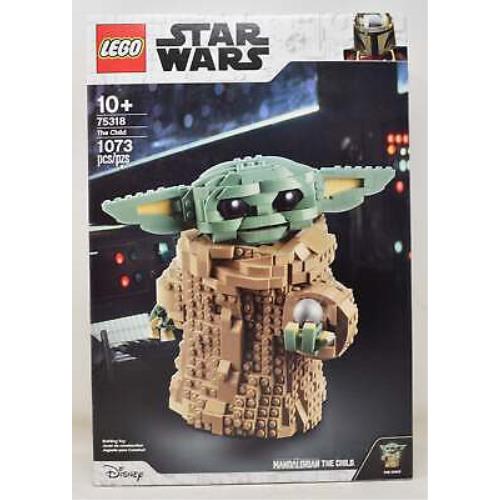 Lego Star Wars Mandalorian Child Baby Yoda Grogu Figure Set 75318