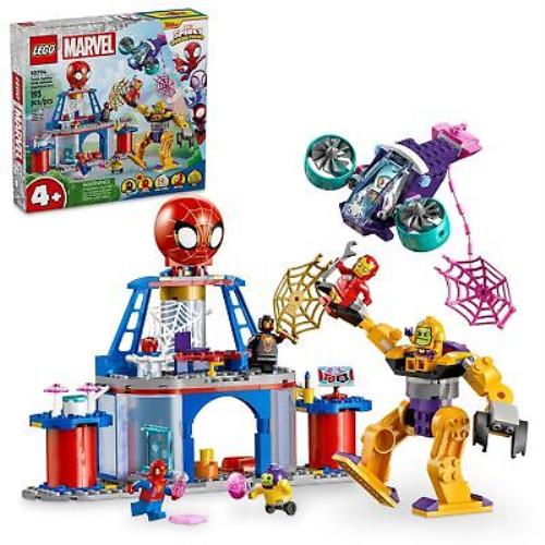 Lego Marvel Team Spidey Web Spinner Headquarters 10794