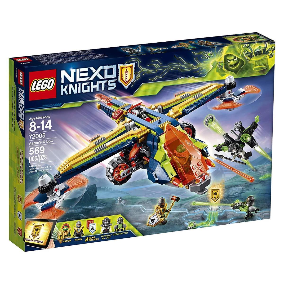Lego Nexo Knights Aaron`s X-bow 72005 - Retired - IN Box