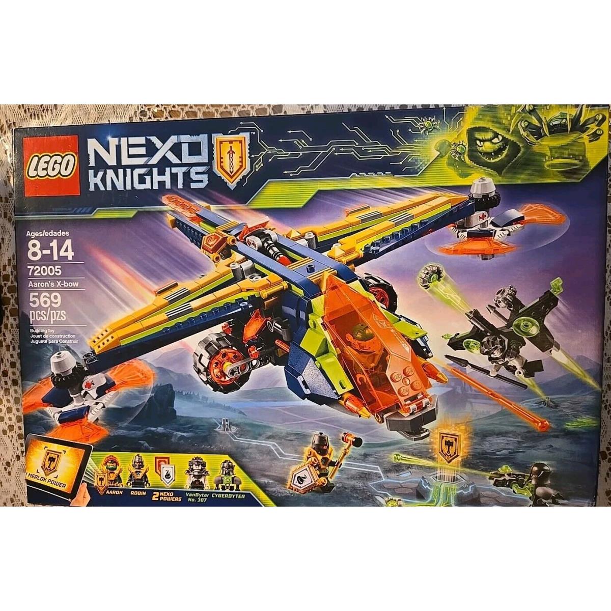 Lego Nexo Knights Aaron`s X-bow 2018 72005 Retired Read