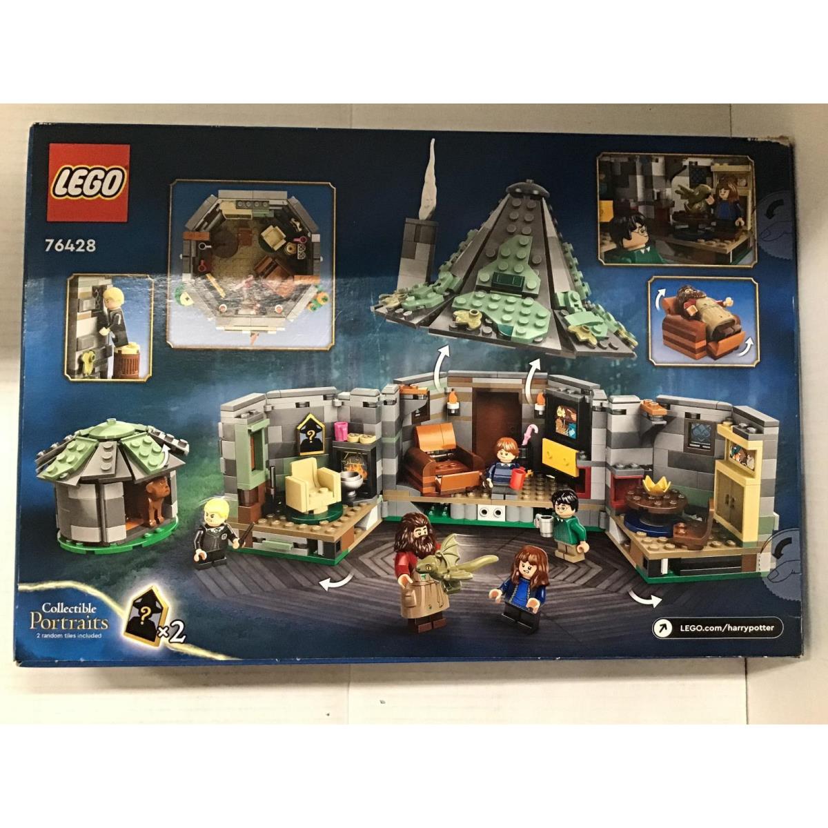 Lego 76428 Harry Potter Hagrid`s Hut An Unexpected Visit 896 Pcs Set 6470522