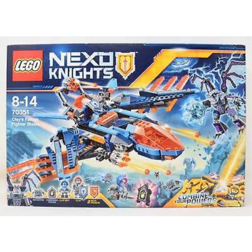 Lego Nexo Knights Clay`s Falcon Fighter Blaster Set 70351