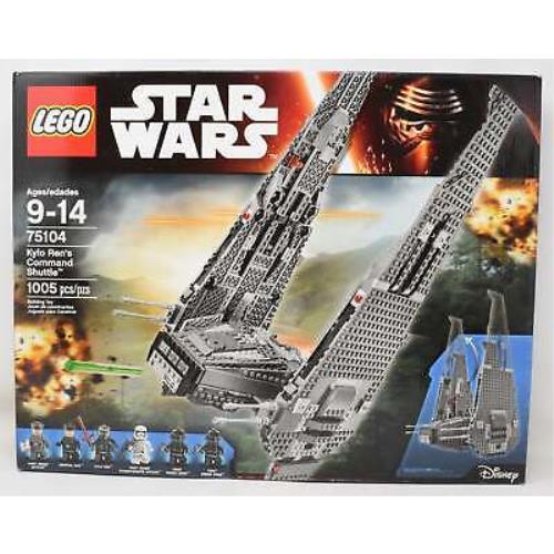 Lego Star Wars Kylo Ren Shuttle Set 75104