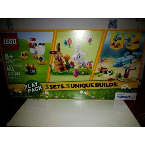 Lego Animal Play Pack 66747 Easter Gift For Kids Limited Time Deal 486Pcs