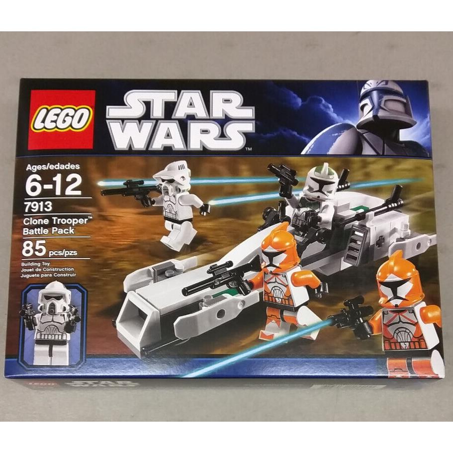 Lego Star Wars 7913 Trooper Battle Pack Mint Bomb Squad Commander Arf