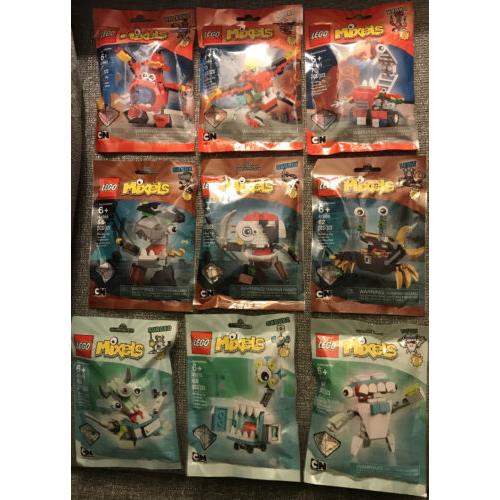 Retired In Packaging Lego Models Series 8 - 41563-41571