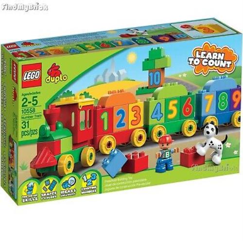 Lego Duplo Trains 10558 Number Tra