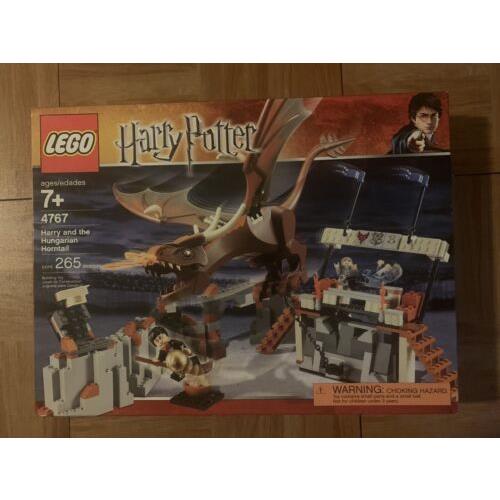Lego Harry Potter - Harry The Hungarian Horntail 4767 - Box