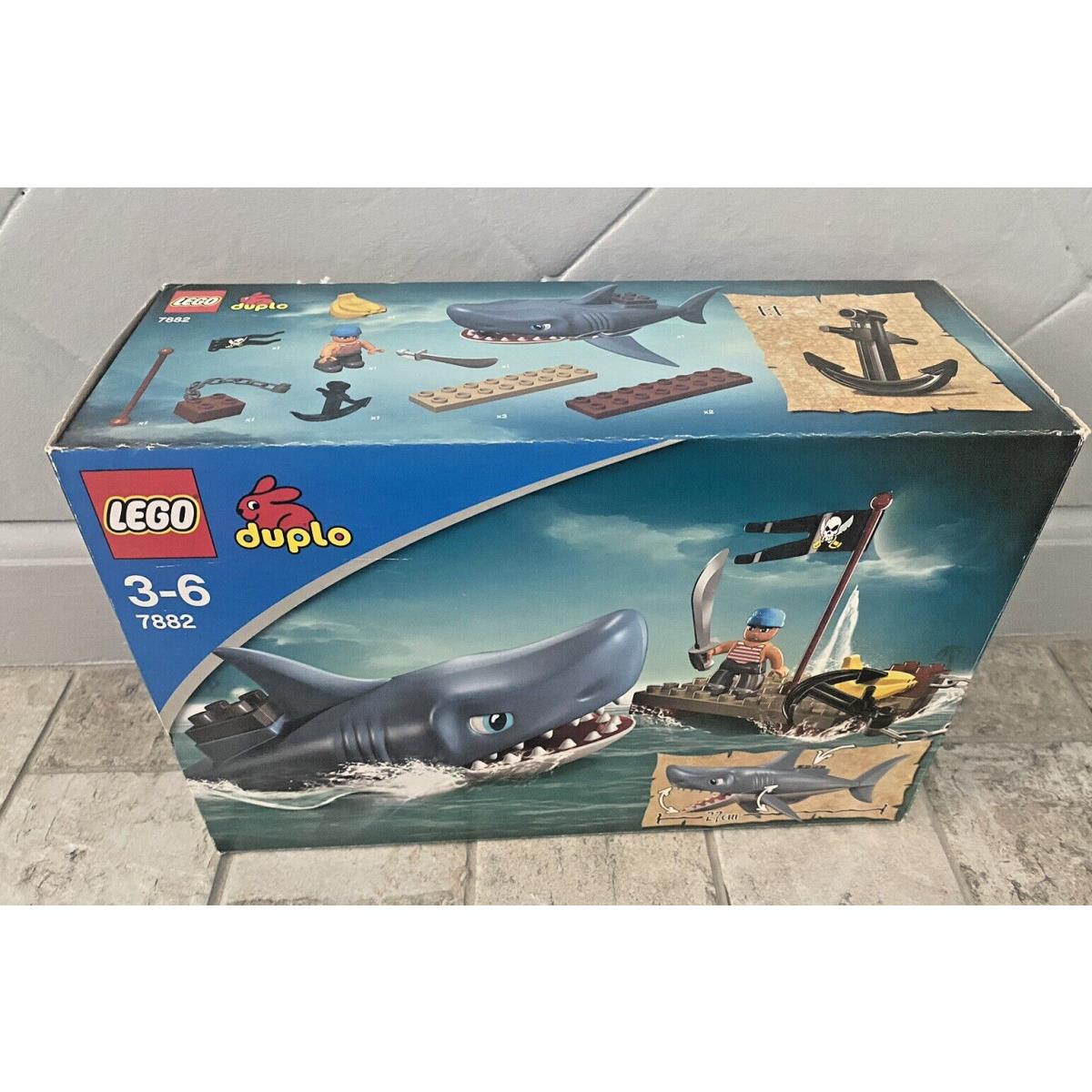 Lego Duplo 7882 Big Shark Animal Pirate Set Super Rare
