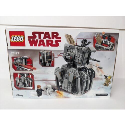 Retired Lego 75177 First Order Heavy Scout Walker Star Wars Hux Flametrooper