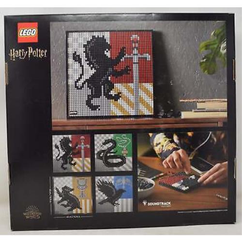 Lego Art Harry Potter Hogwarts Crests Set 31201
