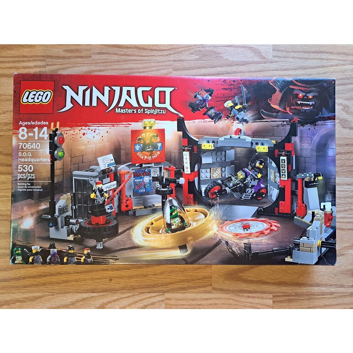 Lego Ninjago S.o.g. Headquarters 70640 Mib 2018 Snake Jaguar