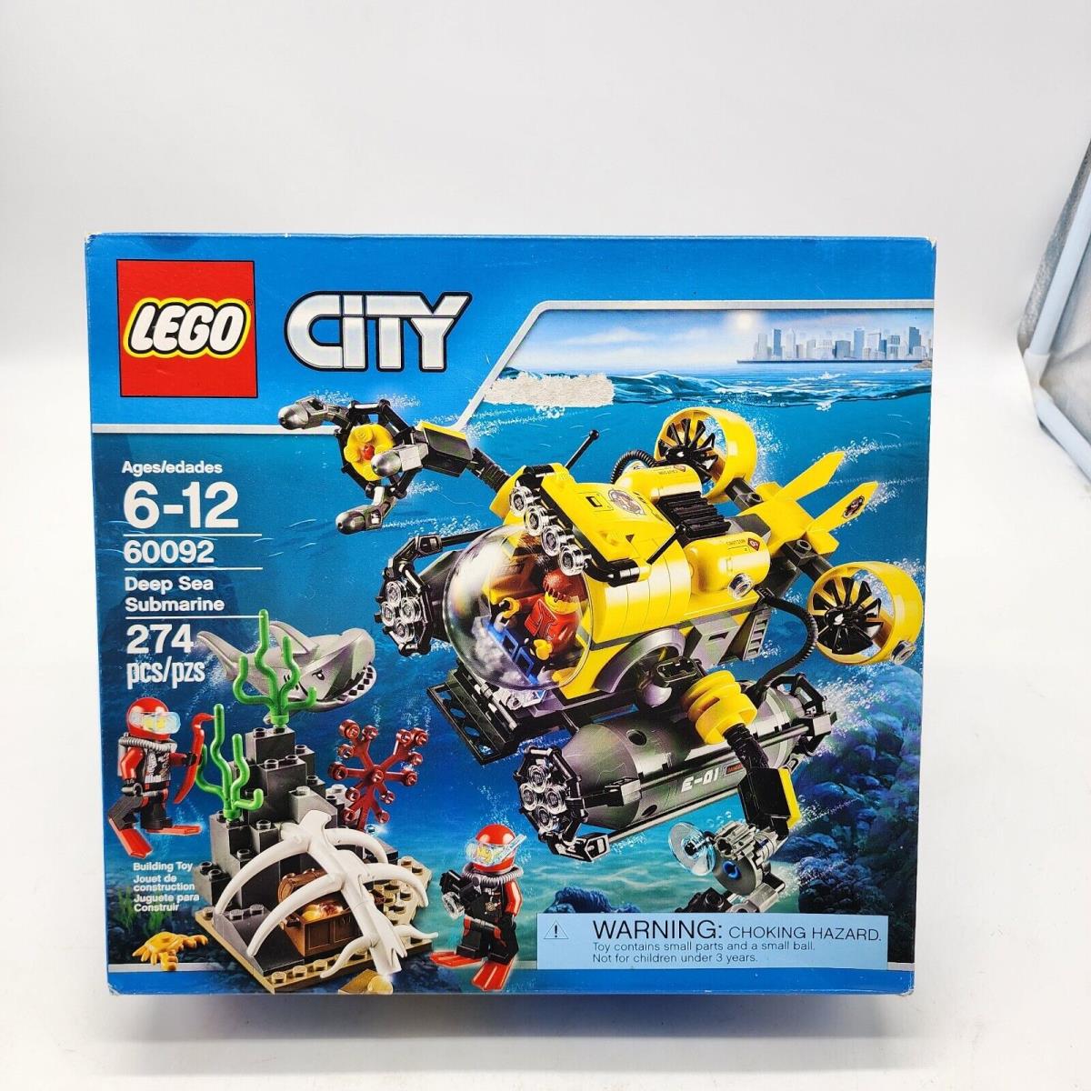 Lego City 60092 Deep Sea Submarine Retired