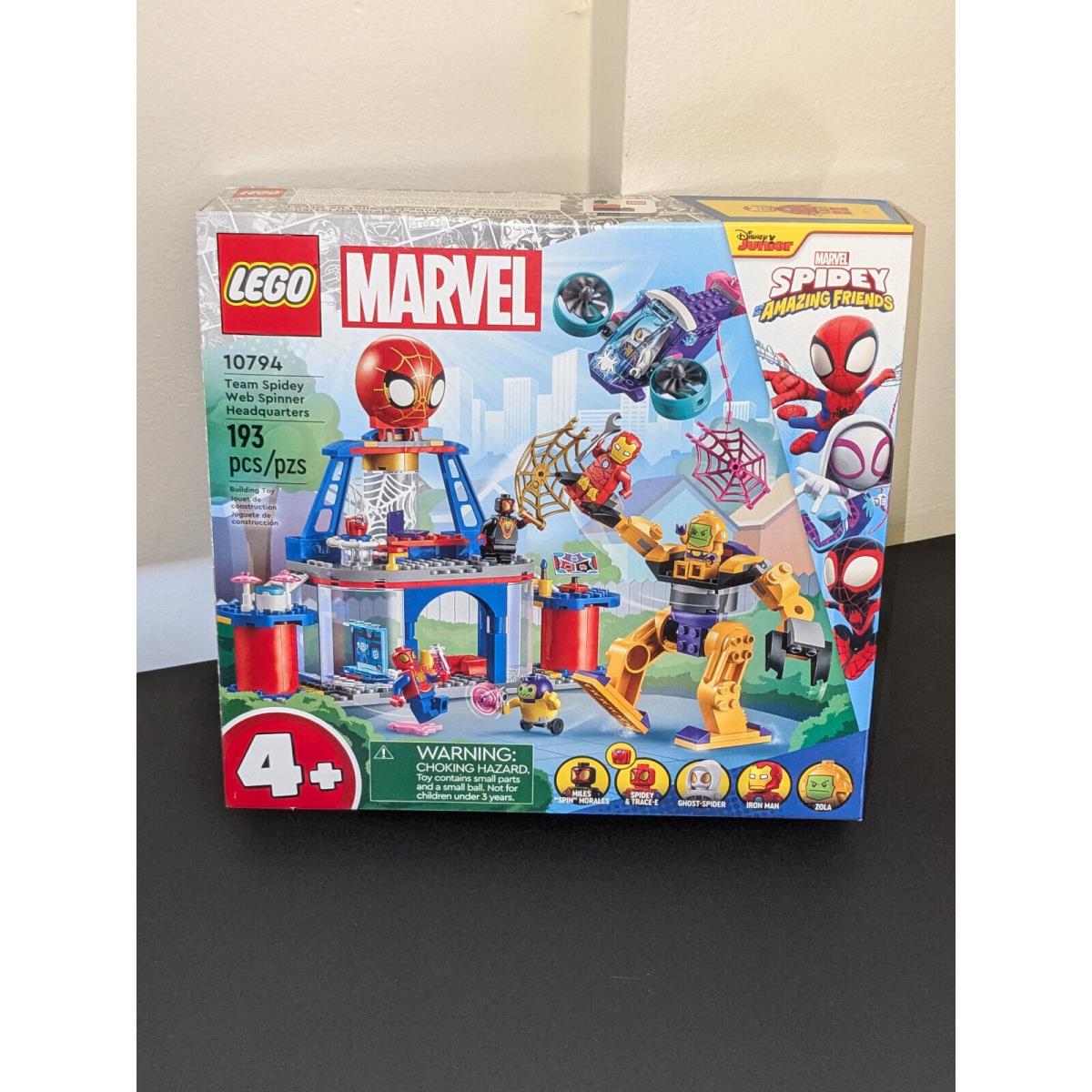 Lego 10794 Marvel Team Spidey Web Spinner Headquarters