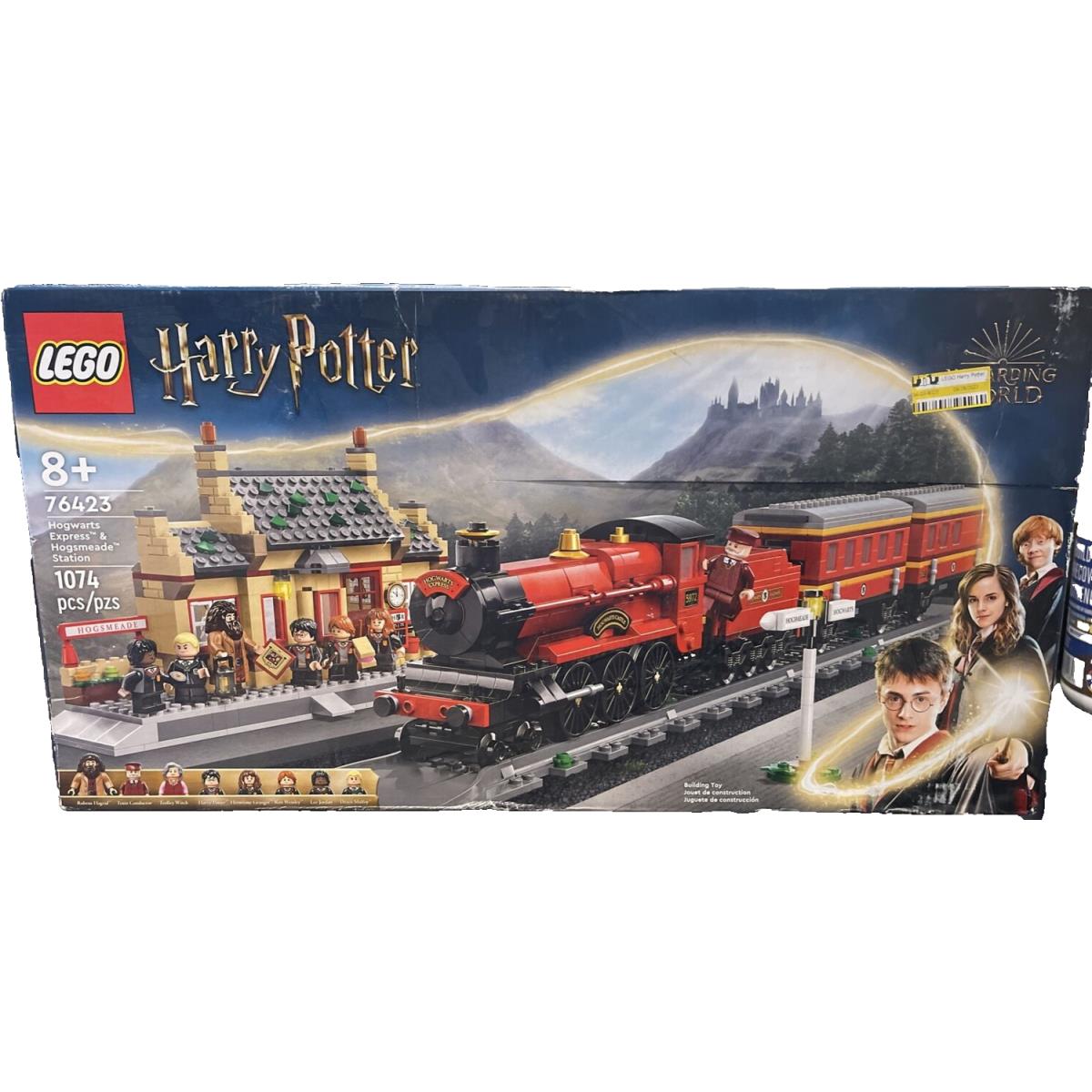 Lego Harry Potter Hogwarts Express Hogsmeade Station Train Set 76423