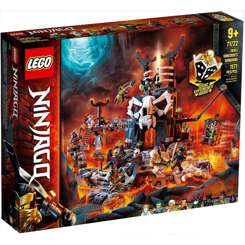 Lego 71722 Ninjago Skull Sorcerer`s Dungeons Expandable Collectible Family Fun
