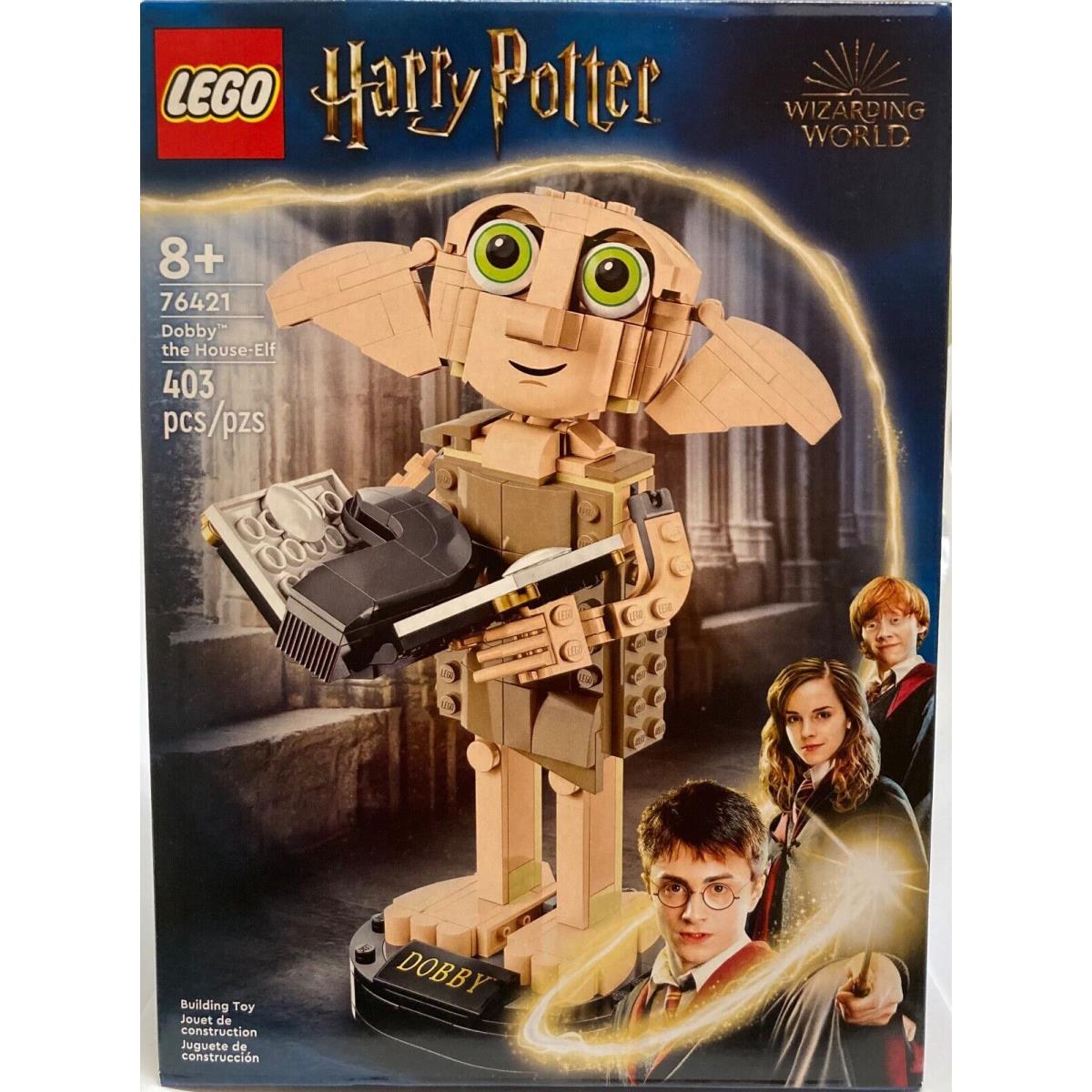 Lego Harry Potter 75421 Dobby The House Elf Building Set Toy 403 Pieces 8+
