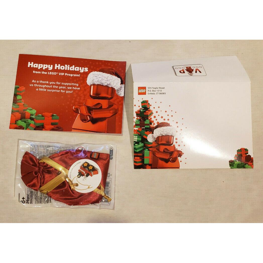 Lego Holiday Vip Ornament Train with Included Card and envelope5002813