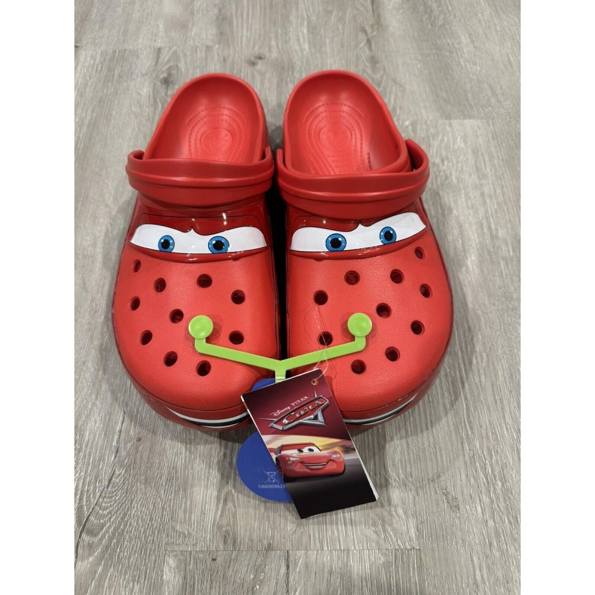 Crocs Classic Clog Cars Lightning Mcqueen Lights UP Men`s Adult Sizes