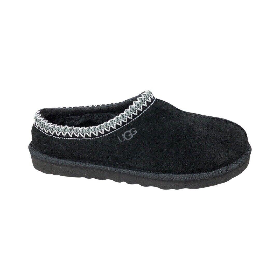 Ugg Women`s Tasman Black Suede Slippers House Shoe 5955