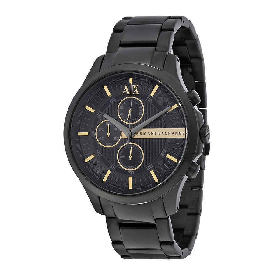 Armani Exchange Chronograph Black Dial Men`s Watch AX2164