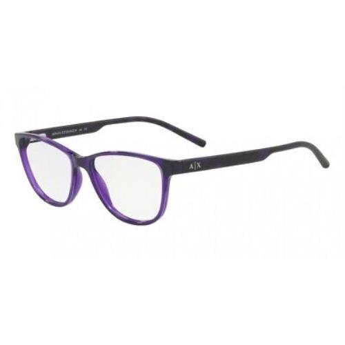 Armani Exchange 3047 Eyeglasses 8236 Purple/reddish