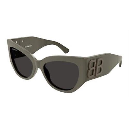 Balenciaga BB0322S-004 Brown Brown Grey Sunglasses