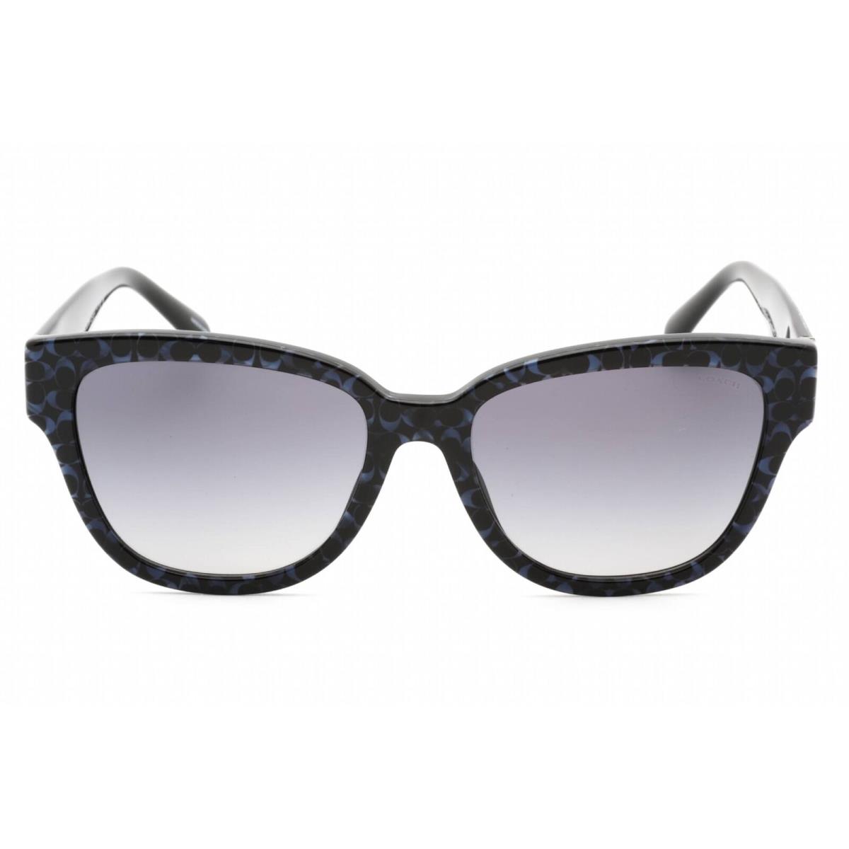 Coach Women`s Sunglasses Sapphire Pearl Signature C Cat Eye 0HC8379F 57654L