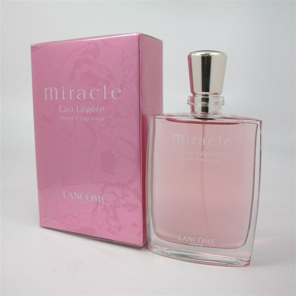 Miracle Eau Legere by Lancome 100 Ml/ 3.4 oz Sheer Fragrance Spray