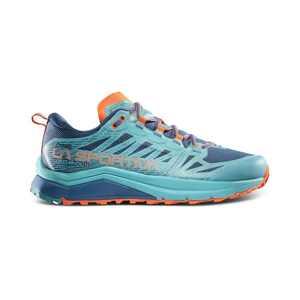 La Sportiva Jackal II Gtx Women`s Trail Running Shoes Storm Blue/lagoon W41