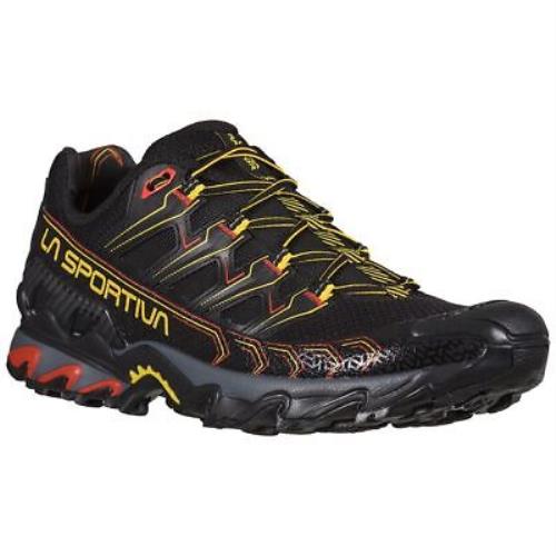 La Sportiva Ultra Raptor II Men`s Trail Running Shoes Black/yellow M42