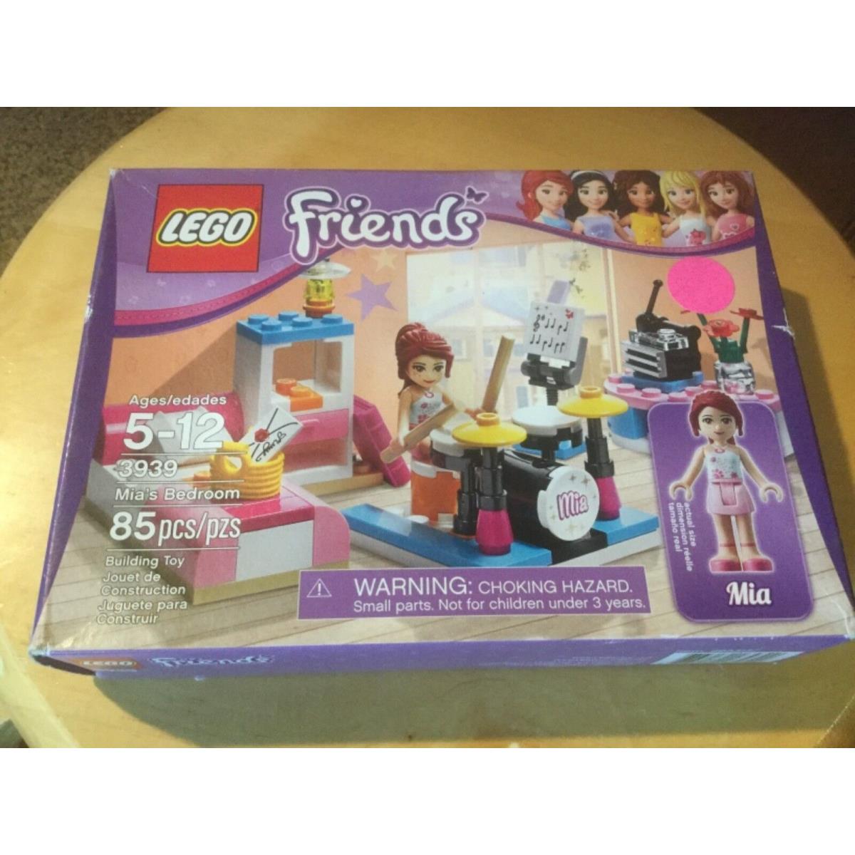 Lego Friends Mia`s Bedroom 3939