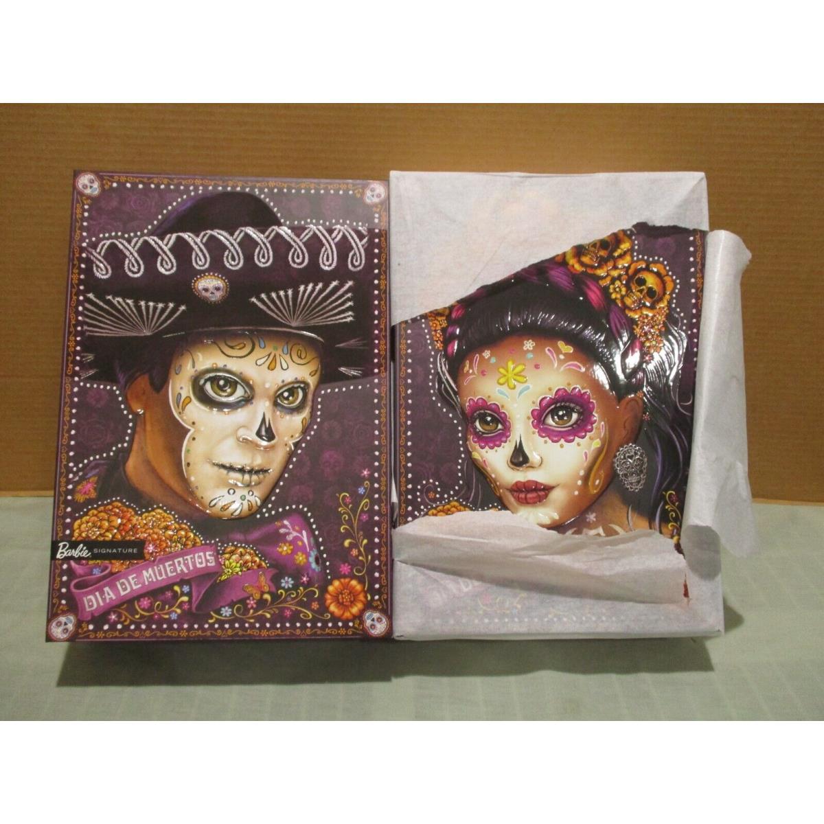 Dia De Los Muertos Barbie Ken Set