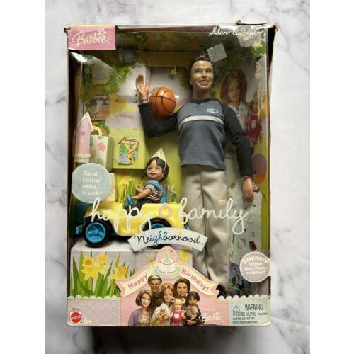 Mattel 2002 Happy Family Neighborhood Alan and Ryan Barbie Doll
