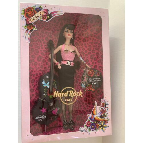 Hard Rock Cafe Barbie Collector Doll Gold Label 2009 Mattel N6606