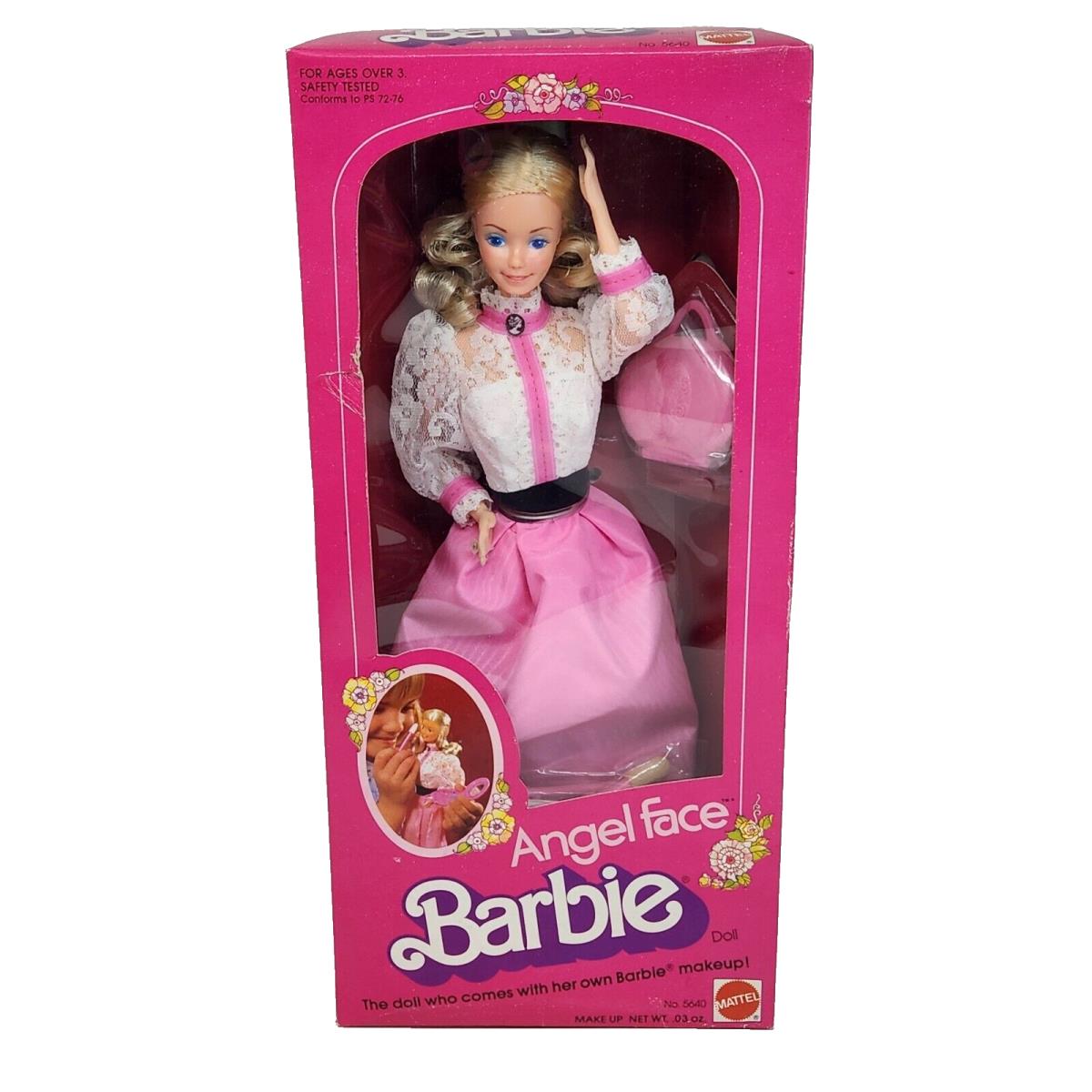 Vintage 1982 Angel Face Barbie Doll Mattel Blonde IN Box 5640