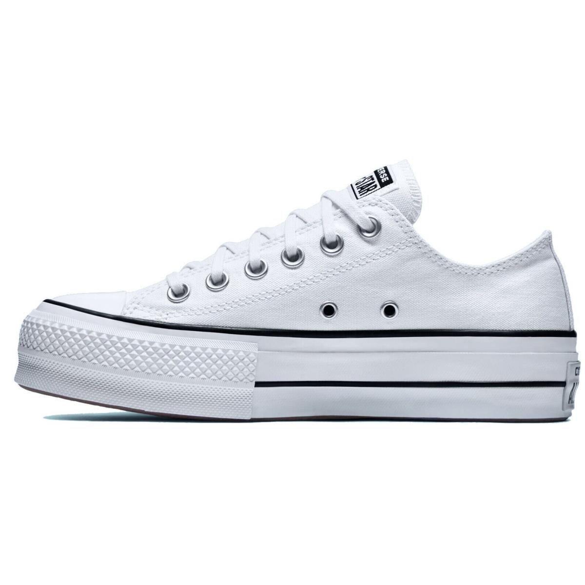 Converse Women`s Chuck Taylor All Star Lift Platform Canvas Low Top Wide Width